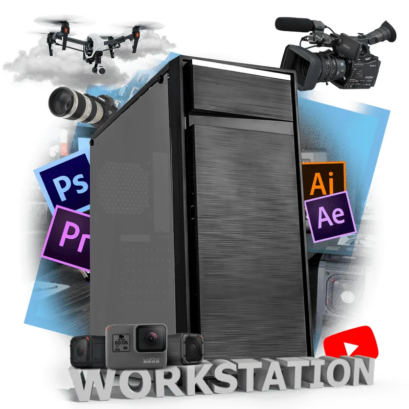 Pc Neologic Workstation NLI80403 Intel i5-7400 16GB (Nvidia Quadro P1000) 1TB