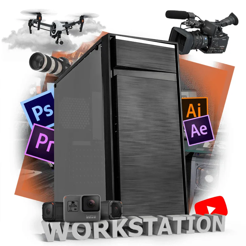 Pc Neologic Workstation NLI80404 Intel i7-7700 8GB (Nvidia Quadro P1000) 1TB