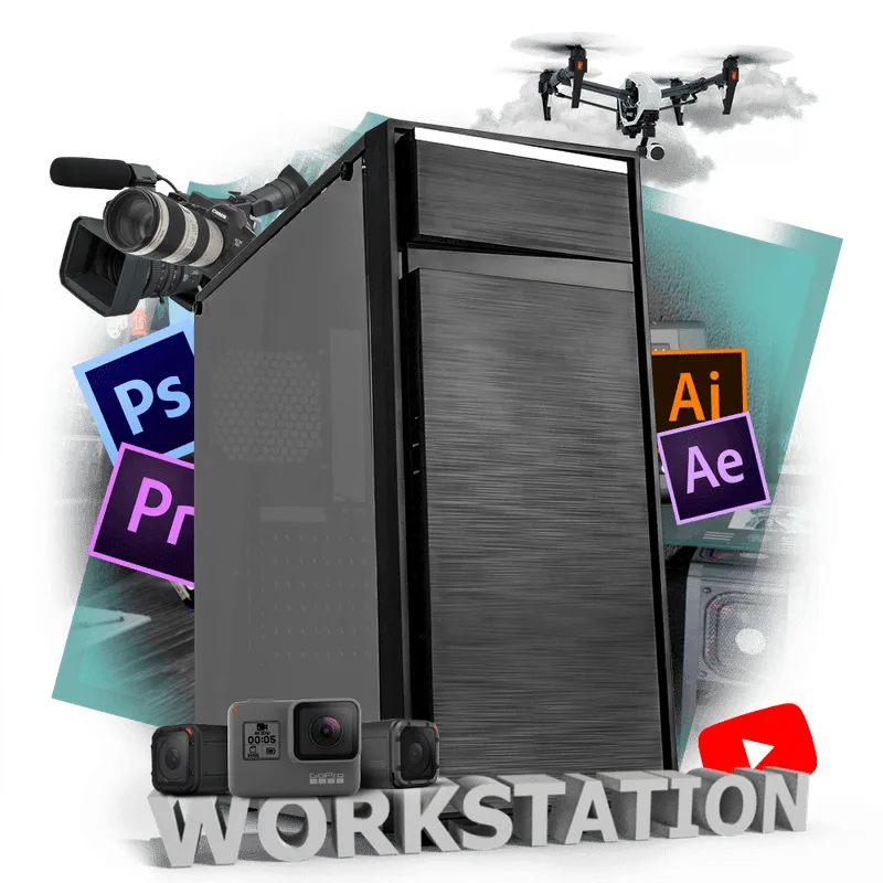 Pc Neologic Workstation NLI80405 Intel i7-7700 16GB (Nvidia Quadro P1000) 1TB