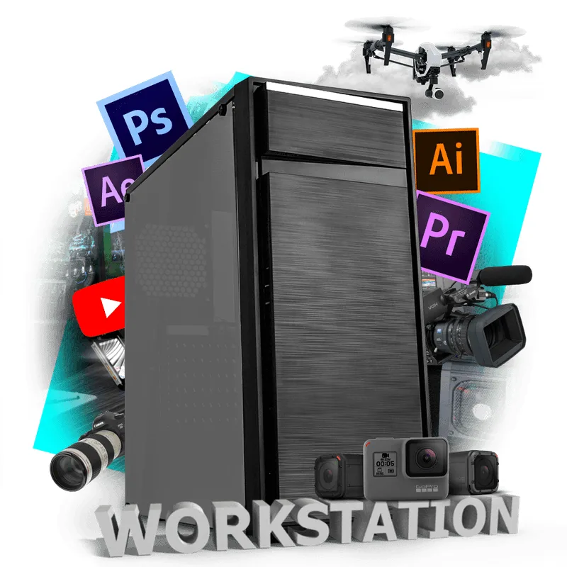 Pc Neologic Workstation NLI80409 Intel i5-8400 16GB (Nvidia Quadro P1000) 1TB