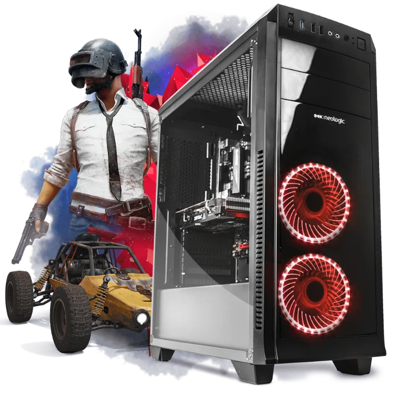 PC Gamer Neologic NLI80922 Ryzen 5 2400G 4GB (GeForce GTX 1050Ti) 1TB