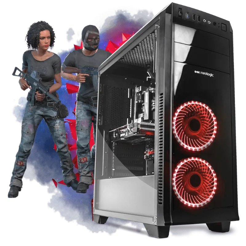 PC Gamer Neologic NLI80923 Ryzen 5 2400G 4GB (GeForce GTX 1050Ti) 500GB