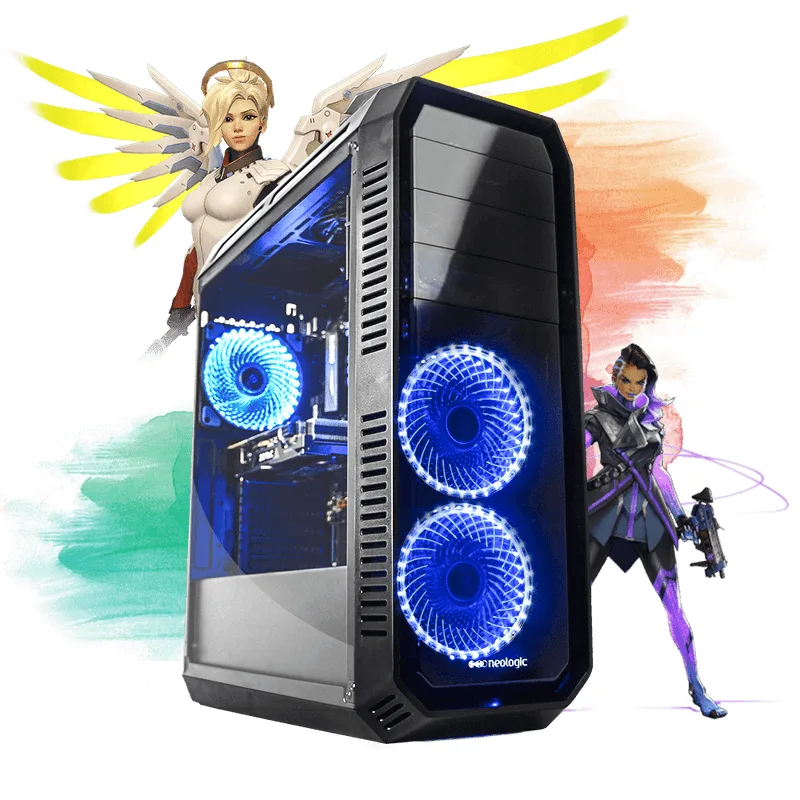 PC Gamer Neologic NLI80927 Ryzen 5 2400G 8GB (GeForce GTX 1060 6GB) 1TB