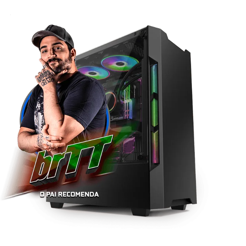 PC Gamer Neologic NLI80943 Ryzen 5 2400G 8GB (GeForce GTX 1050) 1TB