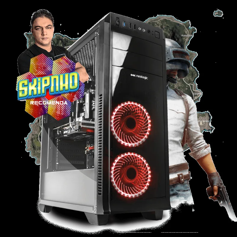 PC Gamer Neologic NLI80944 Ryzen 3 2200G 8GB (GeForce GTX 1050Ti) 1TB