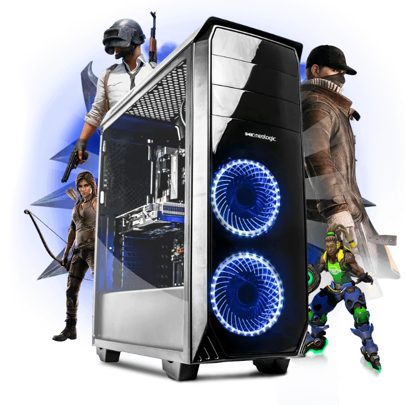 PC Gamer Neologic NLI80932 Ryzen 7 2700 8GB (GeForce GTX 1070 8GB) 1TB