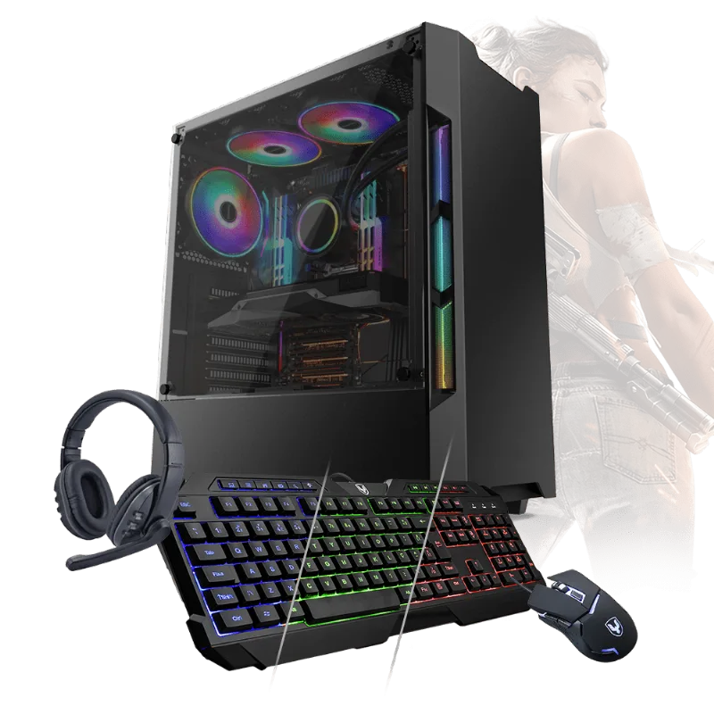 Kit PC Gamer Neologic NLI80937 Ryzen 3 2200G 8GB (GeForce GTX 1050Ti) 1TB