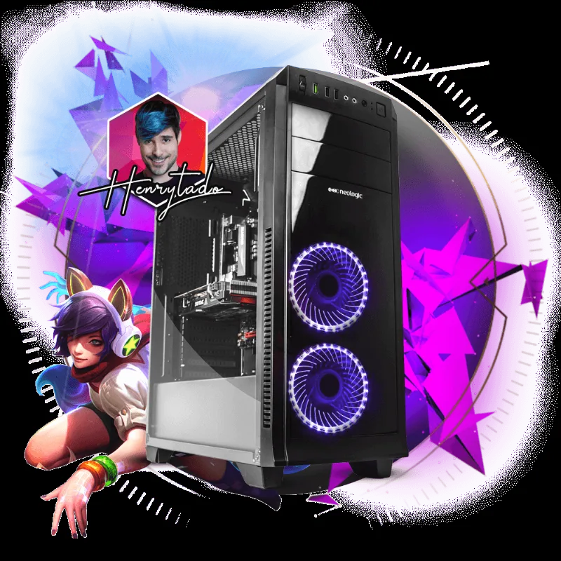 PC Gamer Neologic Henrytado NLI81053 Intel G3930 8GB (Geforce GTX 1050) 1TB