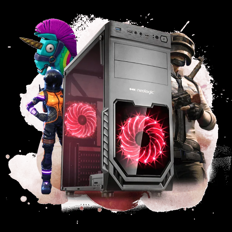 PC Gamer Neologic NLI81106 AMD Athlon 200GE 8GB (GeForce GTX 1050Ti 4GB) 1TB