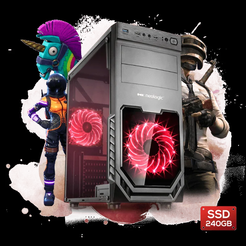 PC Gamer Neologic NLI81112 AMD Athlon 200GE 8GB (GeForce GTX 1050Ti) 1TB + SSD 240GB