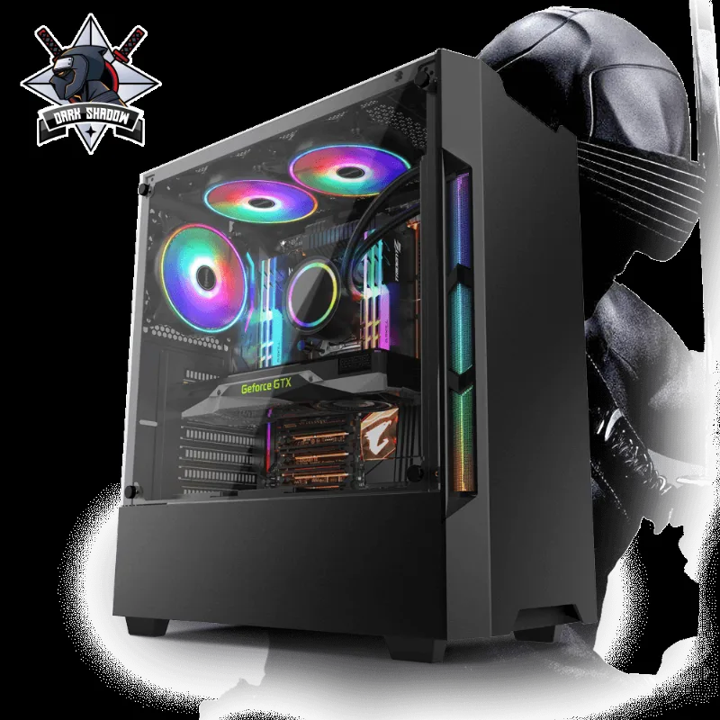 PC Gamer Neologic Dark Shadow NLI81162 Intel I3-7100 8GB (GeForce GTX 1660TI) 1TB