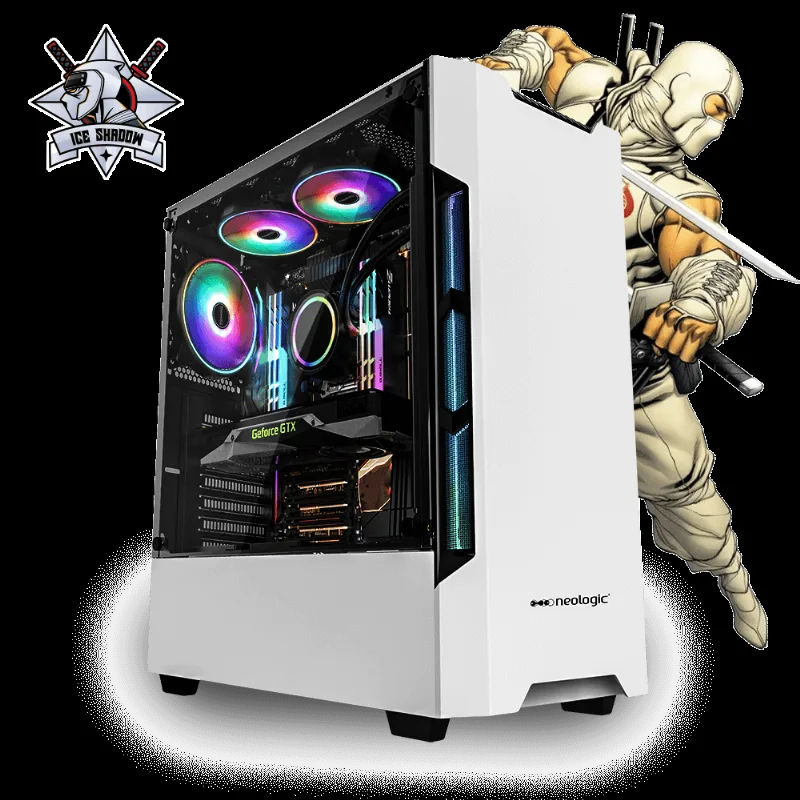 PC Gamer Neologic Ice Shadow NLI81169 Intel i3-7100 8GB (GeForce GTX 1660TI) 1TB