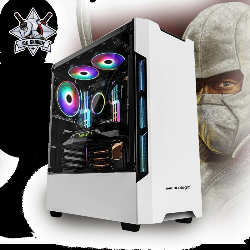 PC Gamer Neologic Ice Shadow NLI81172 Intel i5-9400F 8GB (GeForce GTX 1660TI) 1TB