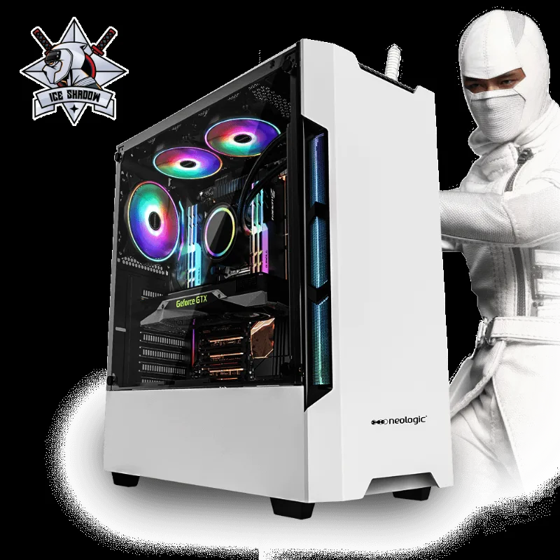 PC Gamer Neologic Ice Shadow NLI81173 Intel i7-7700 8GB (GeForce GTX 1660TI) 1TB