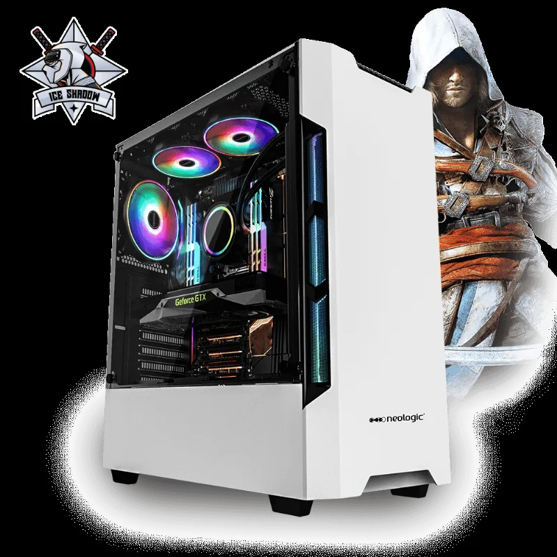 PC Gamer Neologic Ice Shadow NLI81175 Intel i7-9700K 8GB (GeForce GTX 1660TI) 1TB