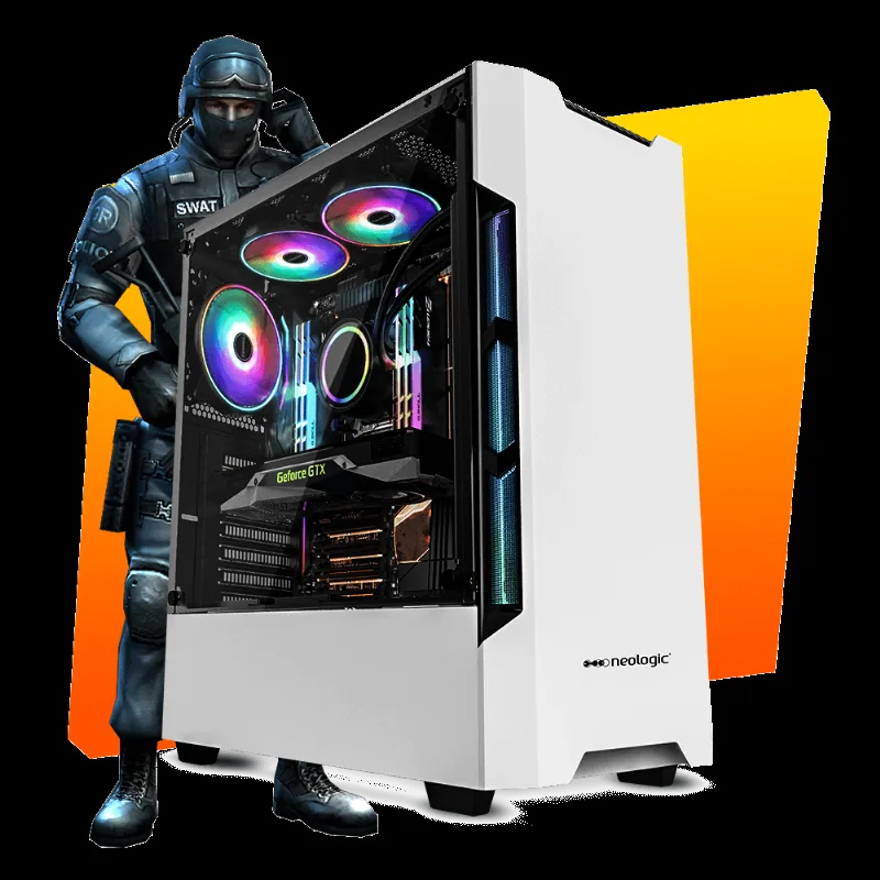 PC Gamer Neologic NLI81234 Ryzen 5 2400G 8GB (GTX 1650 4GB) 1TB