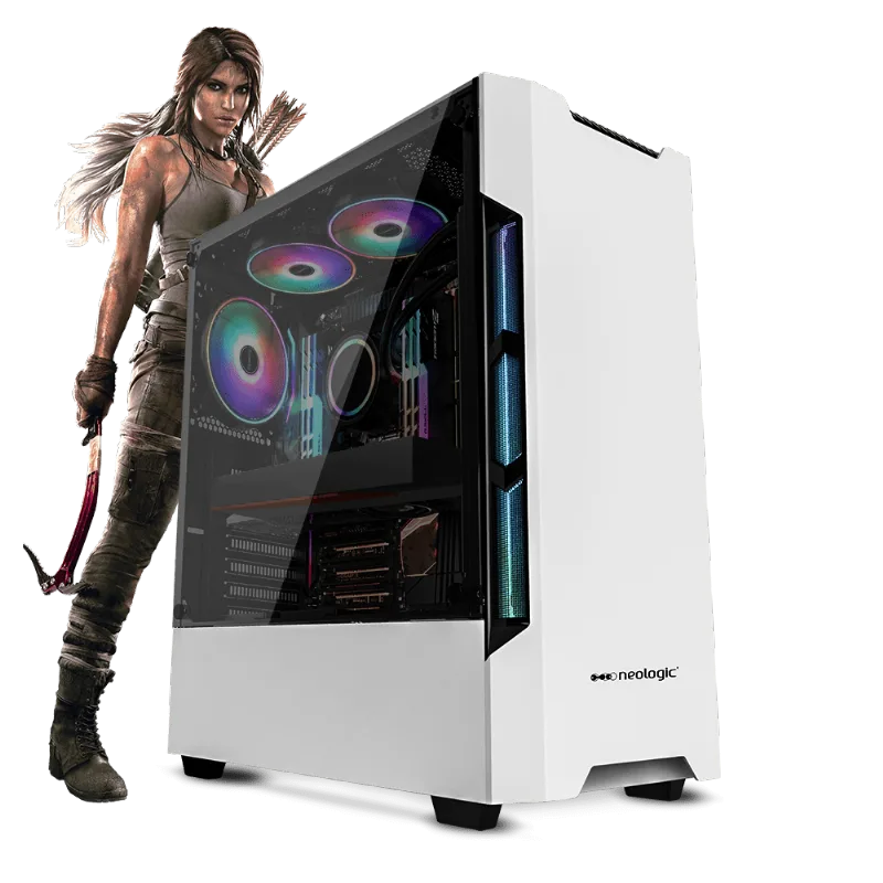 PC Gamer Neologic NLI81330 i3-8100 8GB (RX 570 4GB) SSD 240GB