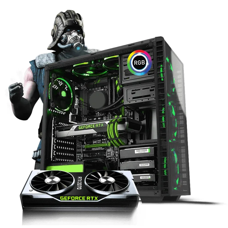PC Gamer Neologic NLI81407 I7-8700 32GB (RTX 2070) SSD 480GB Win 10
