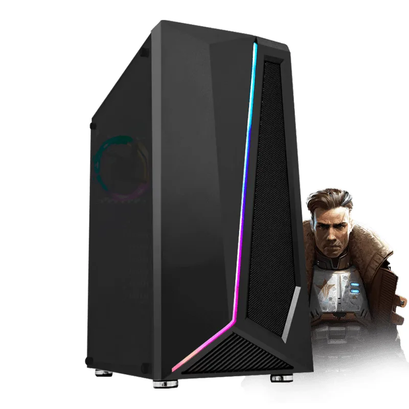 PC Gamer Neologic NLI81498 Intel i3-9100F 8GB (RX 570 4GB) SSD 240GB