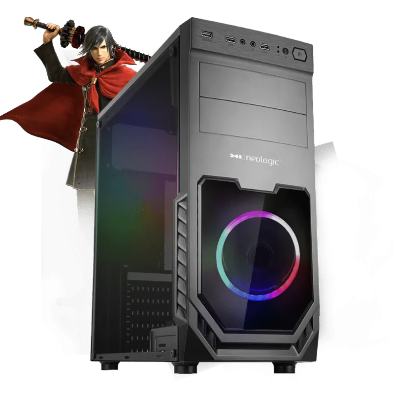 PC Gamer Neologic NLI81500 Intel i3-9100F 8GB (RX 570 4GB) 1TB