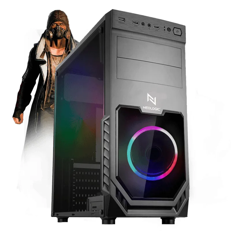 PC Gamer Neologic NLI81501 Intel i3-9100F 8GB (RX 570 4GB) SSD 240GB