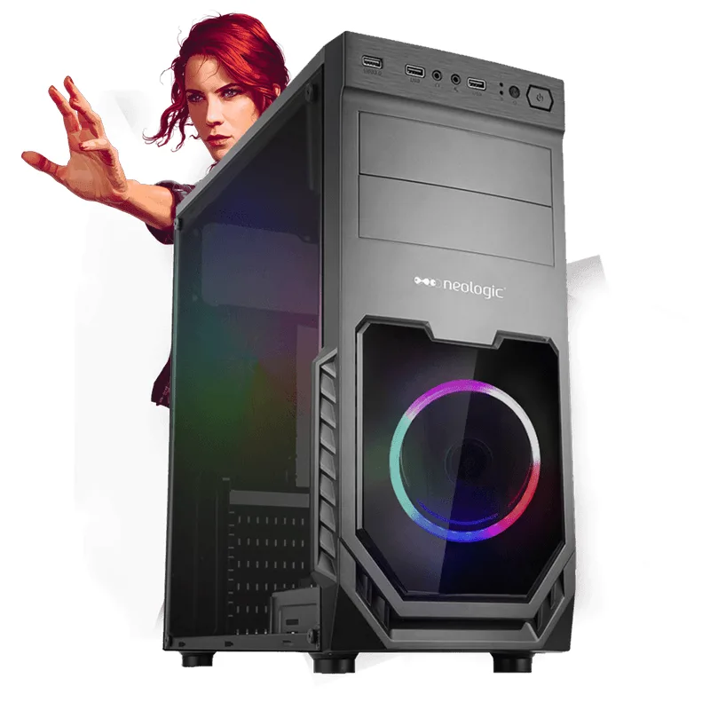 PC Gamer Neologic NLI81502 Intel i3-9100F 8GB (RX 570 4GB) SSD 480GB