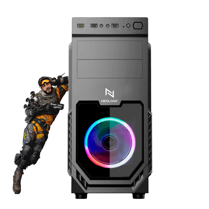 PC Gamer Neologic NLI81508 Intel i3-9100F 8GB (RX 580 8GB) SSD 480GB