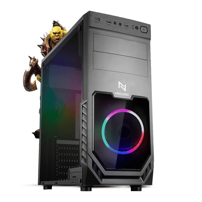 PC Gamer Neologic NLI81585 Ryzen 5 2600 8GB (GTX 1050TI 4GB) 1TB