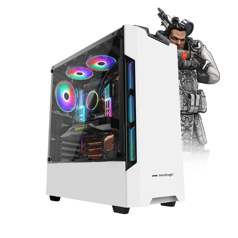 PC Gamer Neologic E-Sports Box NLI81652 Intel i3-8100 8GB (GTX 1660TI 6GB) 1TB