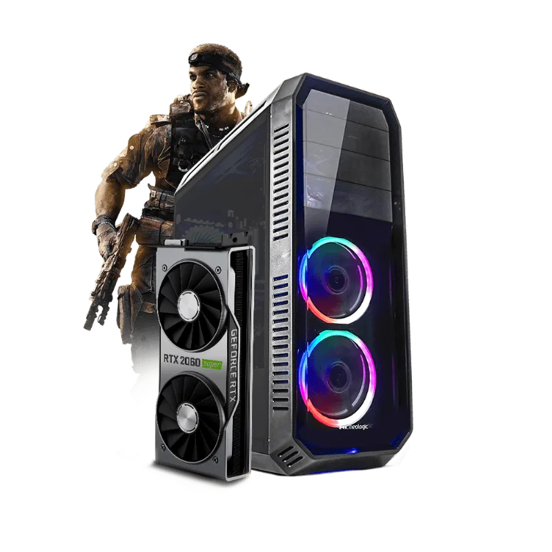 PC Gamer Neologic E-Sports Box NLI81656 Intel i5-8400 8GB (RTX 2060 SUPER 8GB) 1TB