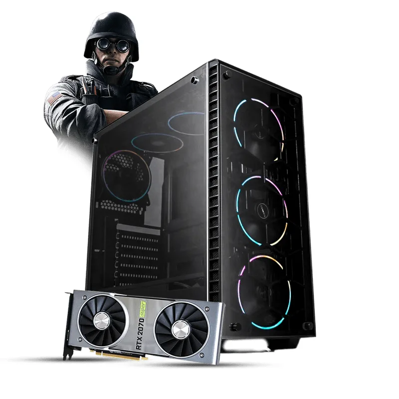 PC Gamer Neologic E-Sports Box NLI81661 Intel I7 9700K 8GB (RTX 2070 SUPER 8GB) 1TB