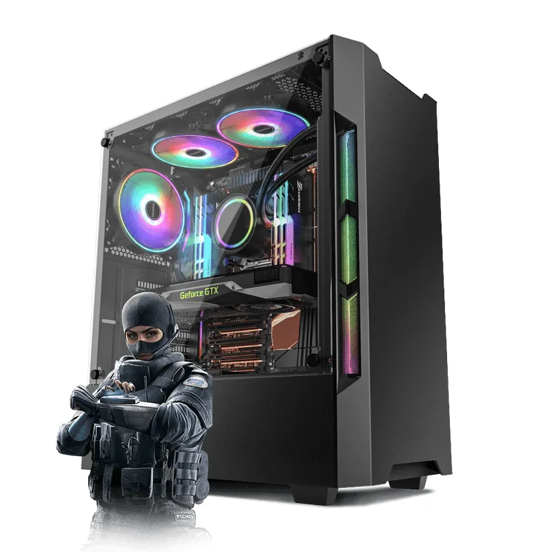 PC Gamer Neologic Rainbow Six NLI81666 Intel i5-9400F 8GB (GTX 1660TI 6GB)1TB