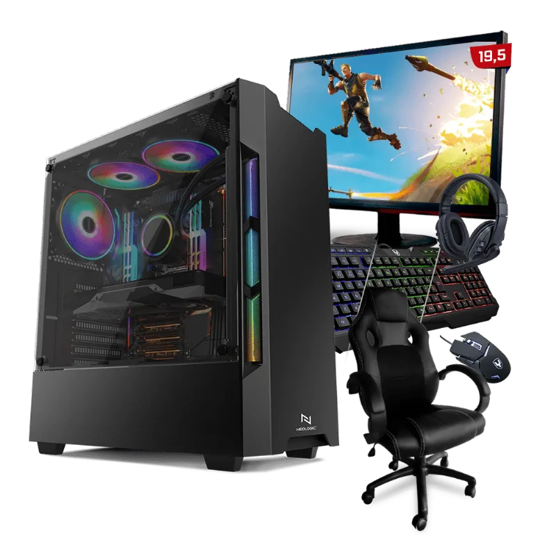 PC Gamer Completo Neologic Start NLI81632 Ryzen 5 3400G 8GB (Radeon Vega 11 Integrado) 1TB
