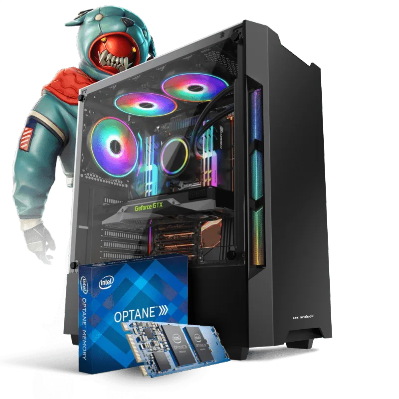Pc Gamer Neologic NLI81668 Intel 9º Geração i3-9100F 8GB (GTX 1660 6GB ) 1TB + Intel Optane 16GB