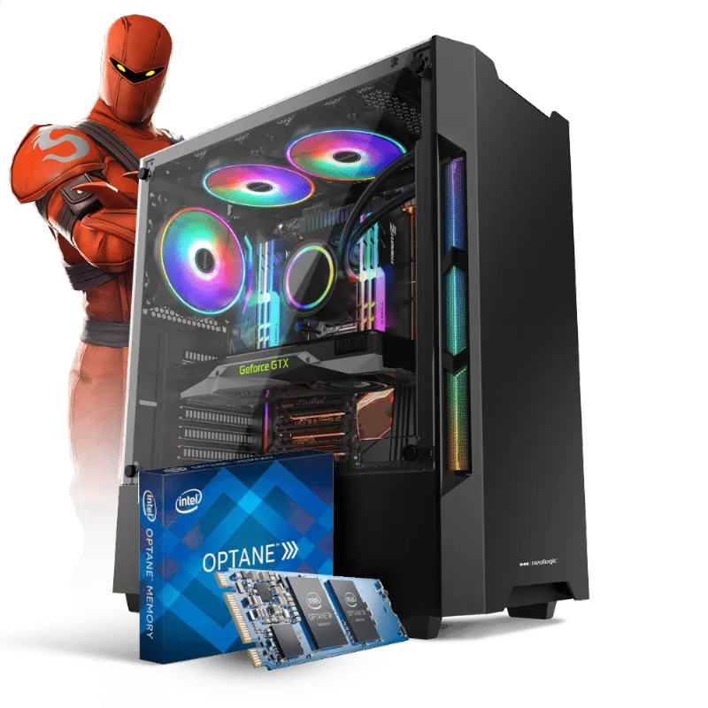 Pc Gamer Neologic NLI81669 Intel 9º Geração i3-9100F 8GB (GTX 1660ti 6GB) 1TB + Intel Optane 16GB