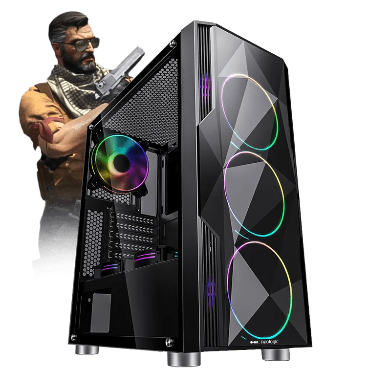 Pc Gamer E-Sports Neologic NLI81704 Intel i5-9400F 8GB (GTX 1650 4GB) 1TB