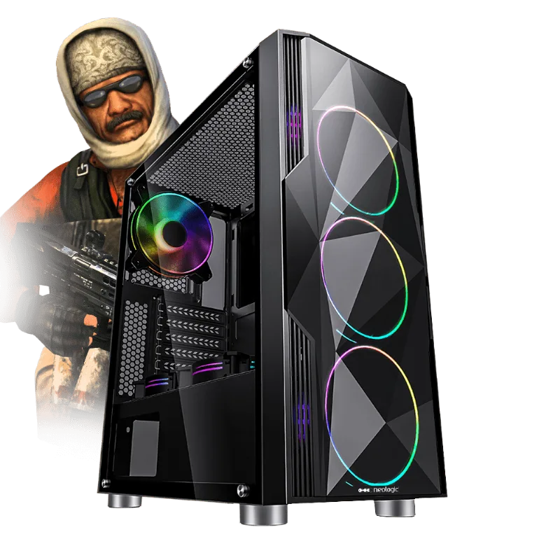 Pc Gamer E-Sports Neologic NLI81707 Intel i5-8400 8GB (GTX 1660 6GB) 1TB