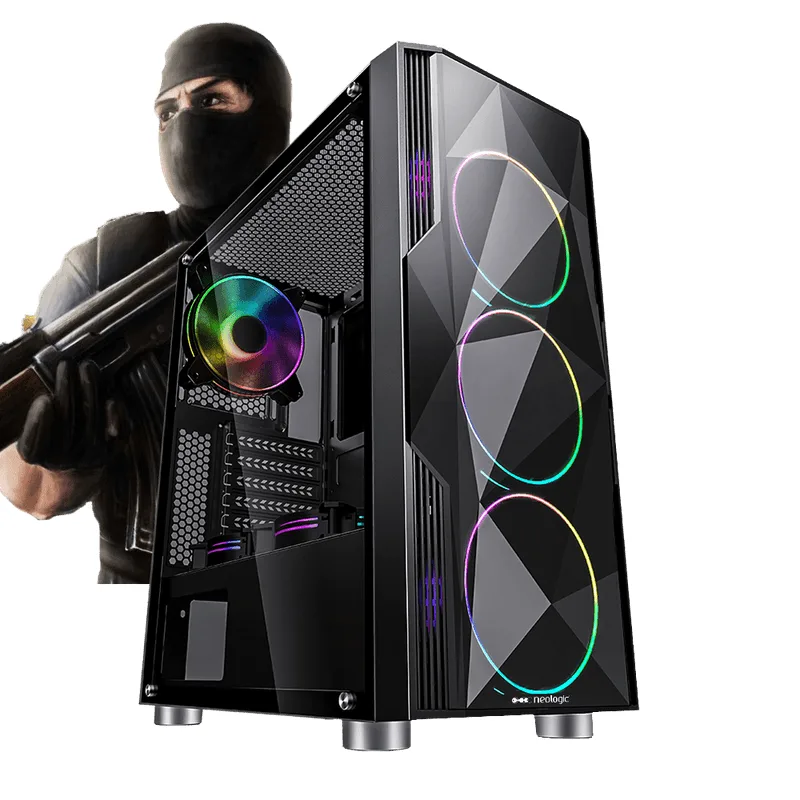 Pc Gamer E-Sports Neologic NLI81712 Intel i5-9400F 8GB (GTX 1660TI 6GB) 1TB