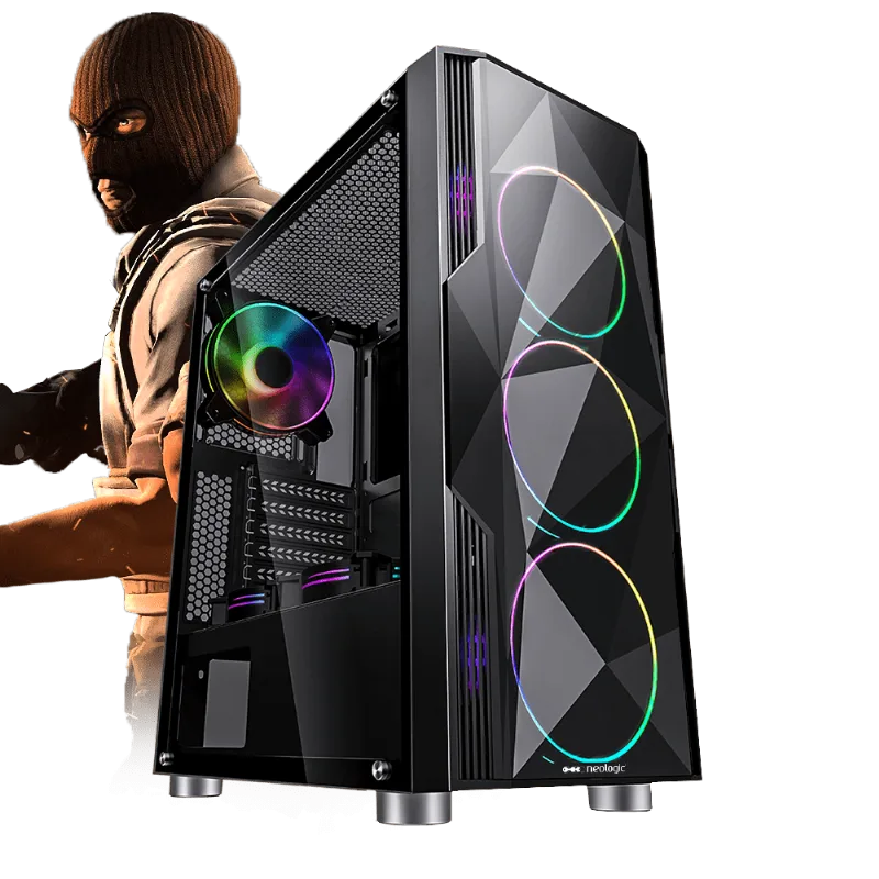 Pc Gamer E-Sports Neologic NLI81713 Intel i5-8400 8GB (RTX 2060 SUPER 8GB) 1TB