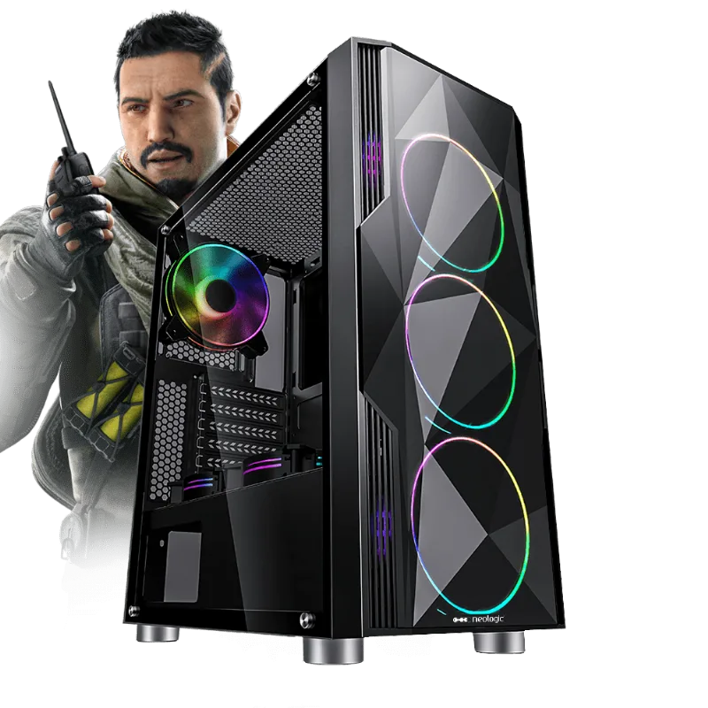 Pc Gamer E-Sports Neologic NLI81720 Intel I7 9700K 8GB (RTX 2080 SUPER 8GB) 1TB
