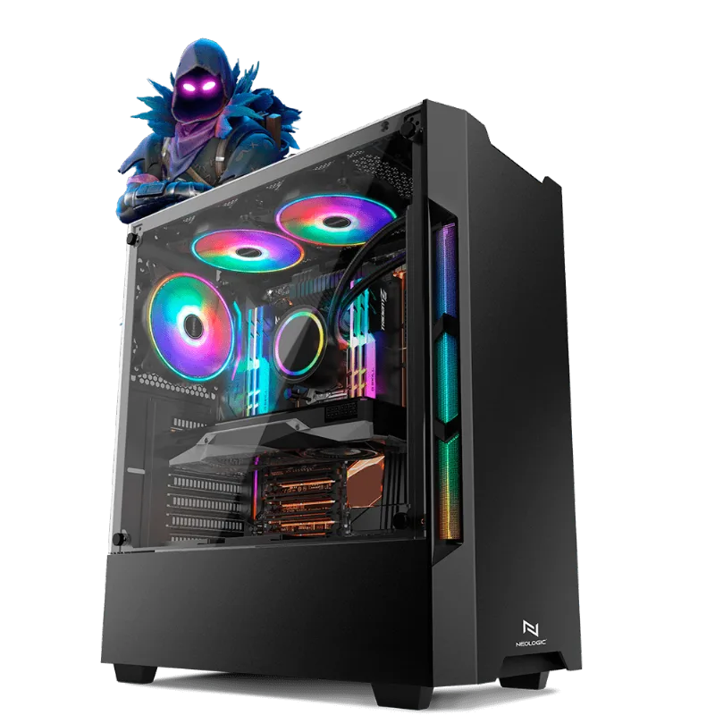 Pc Gamer E-Sports Box Neologic NLI81746 Intel i3-9100F 8GB (GTX 1660 SUPER 6GB) 1TB