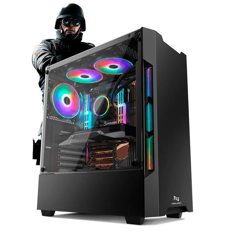 Pc Gamer E-Sports Box Neologic NLI81753 Ryzen 5 3400G 8GB (GTX 1660 SUPER 6GB) 1TB
