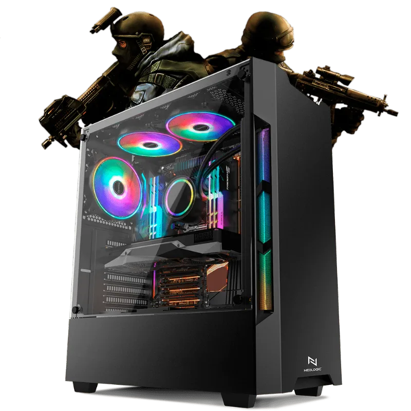 Pc Gamer E-Sports Box Neologic NLI81754 Ryzen 5 3600 8GB (GTX 1660 SUPER 6GB) 1TB