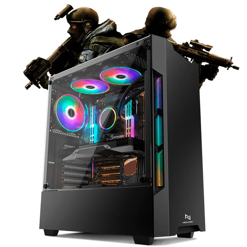 Pc Gamer E-Sports Box Neologic NLI81755 Ryzen 5 2600 8GB (GTX 1660 SUPER 6GB) 1TB