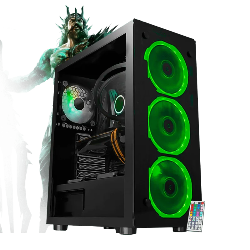 PC Gamer Neologic Atlantis NLI81770 Intel i3-9100F 8GB (RX570 4GB) SSD 240GB