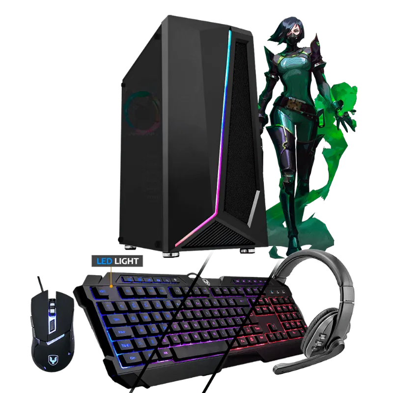 Kit - PC Gamer Neologic X NLI81867 Intel G-5900 8GB (Geforce GT 1030 2GB) 1TB