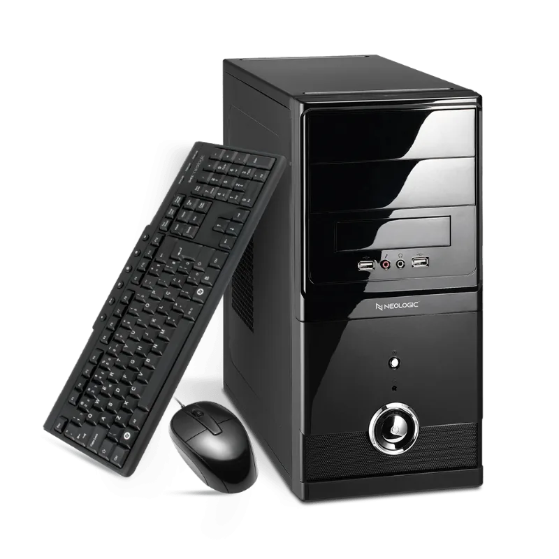 Kit - Computador Neologic NLI81909 Intel Core i5 10400 10º Geração 8Gb 1TB + Teclado e Mouse