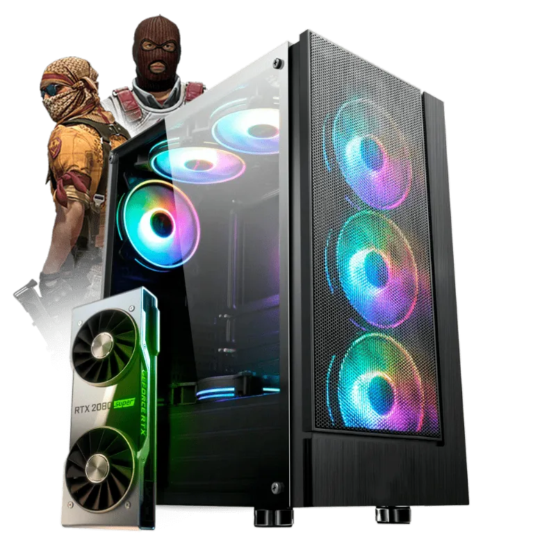 Pc Gamer Neologic O Pai Ta On NLI82107 Intel i7 -10700 16GB SSD 480GB (RTX 2080 SUPER 8GB) 1TB
