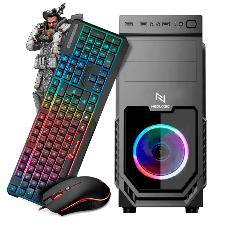 KIT - PC Gamer Neologic Motospeed NLI82174 AMD 3000G 16GB (Radeon Vega 3 Integrado) SSD 120GB