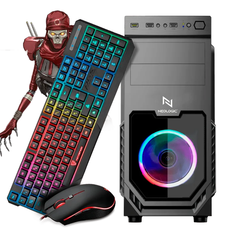 KIT - PC Gamer Neologic Motospeed NLI82175 AMD Ryzen 3 2200G 16GB (Radeon Vega 8 Integrado) SSD 120GB